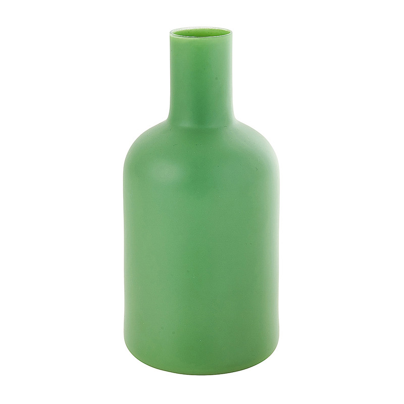 Vaas - groen - Ø8x17 cm