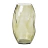 Vaas organisch groot - groen - ø15x25 cm