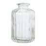 Vaasje mini - transparant - ø6.5x10 cm - diverse varianten