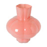 Vaas bol - roze - ø19x20 cm