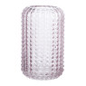 Vaas dots - roze - ø12.5x20 cm
