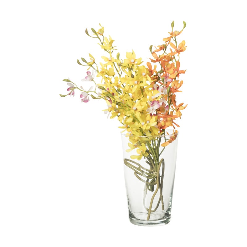 Vaas taps - glas - ø14x20 cm