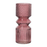 Vaas diabolo - roze - ø9.5x24.5 cm