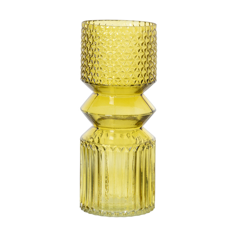 Vaas diabolo - groen - ø9.5x24.5 cm