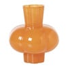 Vaas bolling - oranje - ø18x20 cm
