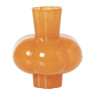 Vaas bolling - oranje - ø18x20 cm