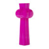 Vaas bolling - roze - ø16x34.5 cm