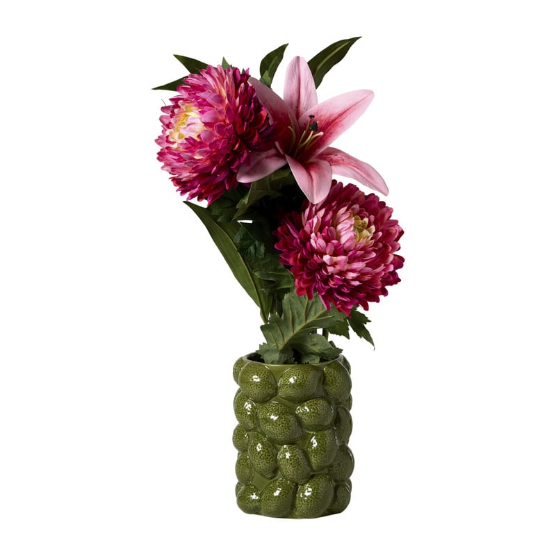 Vaas limoen - groen -  ø14x17 cm