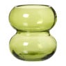 Vaas 2 bollingen - groen -  ø8x8.5 cm
