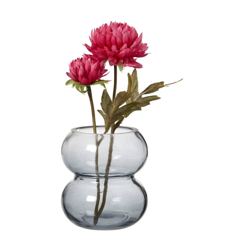 Vaas 2 bollingen - smoked - ø8x8.5 cm