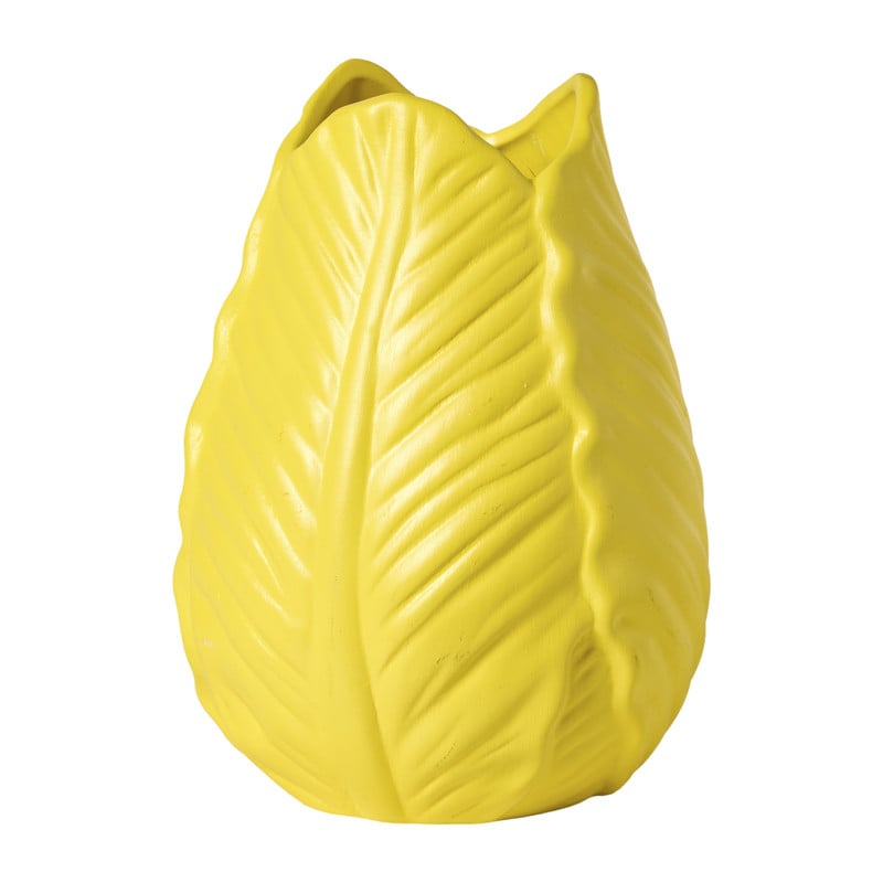 Vaas tulp - geel - ø14x20 cm