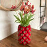 Vaas tomaat - rood - ø16.5x23 cm