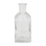 Vaasje mini - transparant - 6.5x6.5x13.5 cm - diverse varianten