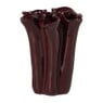 Vaas golf middel - bordeaux rood - 13x12x17 cm