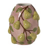 Vaas peren - roze - 22.5x23x26 cm