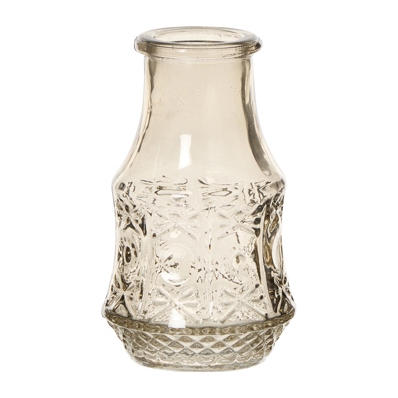 Mini vaasje - ø8x14 cm - diverse varianten