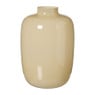 Vaas melkglas mega  - beige - ø22x32 cm 