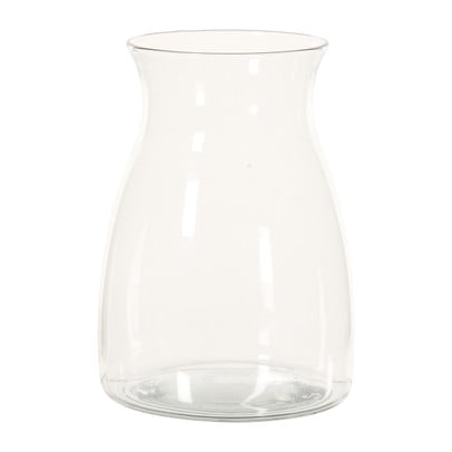 Vaas - transparant - ø14x20 cm