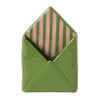 Vaas envelop - groen - ø12.3x18 cm