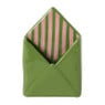 Vaas envelop - groen - ø12.3x18 cm
