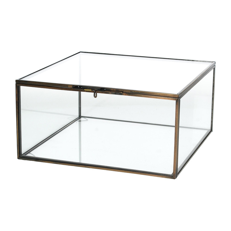 Kistje brons - 20x20x10 cm