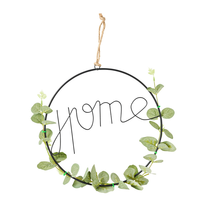 Hangdecoratie met blaadjes - Home - ø30 cm