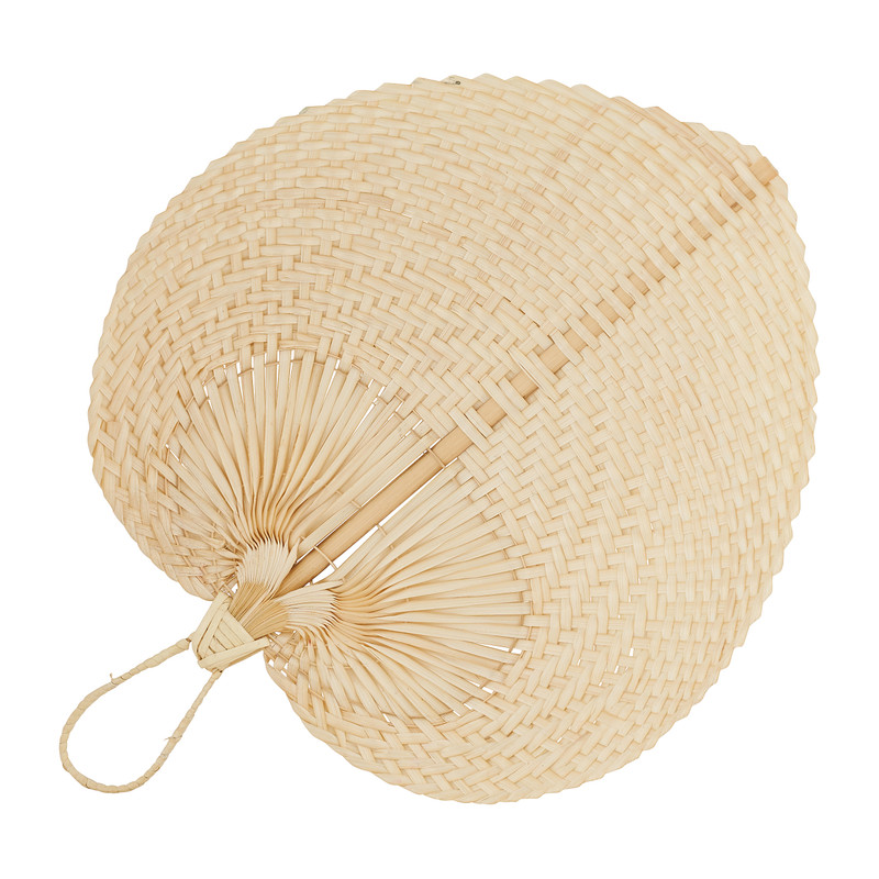 Waaier blad - naturel - 36x29 cm