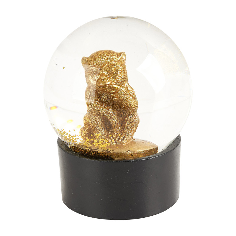 Schudbol aap - ⌀6.5x8 cm 