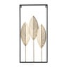Wanddecoratie bladeren - 28x58 cm 