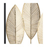 Wanddecoratie bladeren - 28x58 cm 