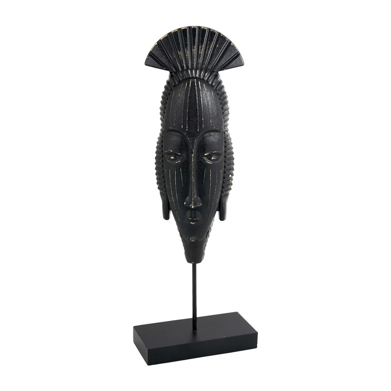 Staande deco nomad - zwart - 10,3x4x39,8 cm