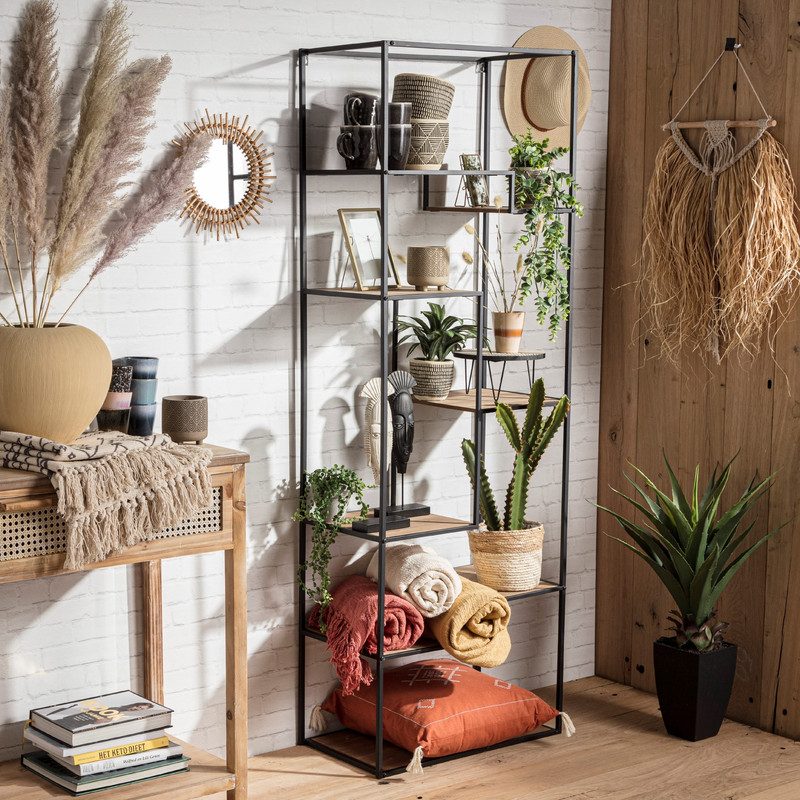 Staande deco nomad - wit - 10,3x4x39,8 cm