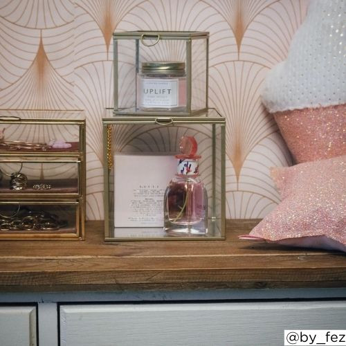 Gouden box groot - goudkleurig - 15x15x15 cm