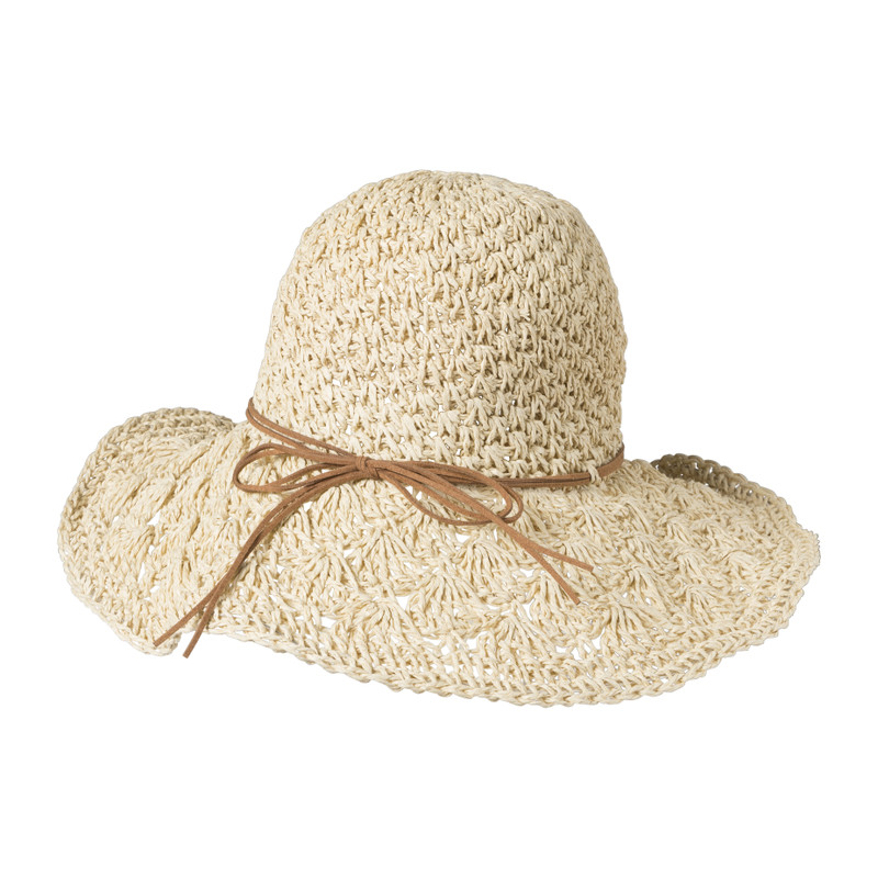 Strohoed - naturel - ø39x10 cm