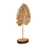 Staande decoratie blad - diverse varianten - 14x8x31 cm