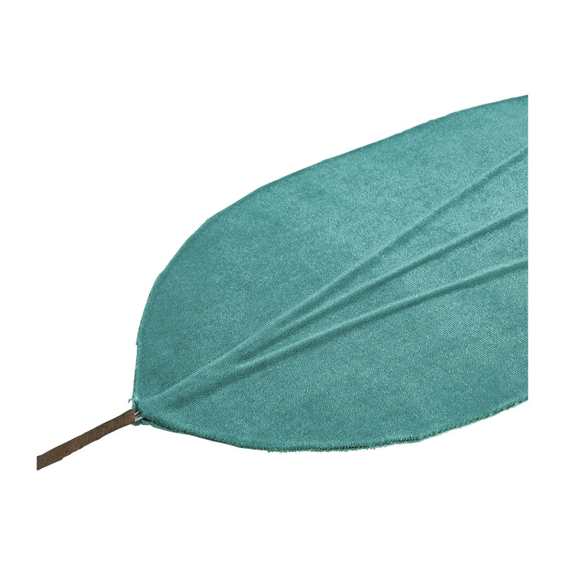 Velvet blad - turqoise
