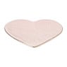 Schaaltje hart - roze - 14.5x12.5 cm
