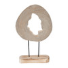 Boomstam decoratie - 28x28x45 cm