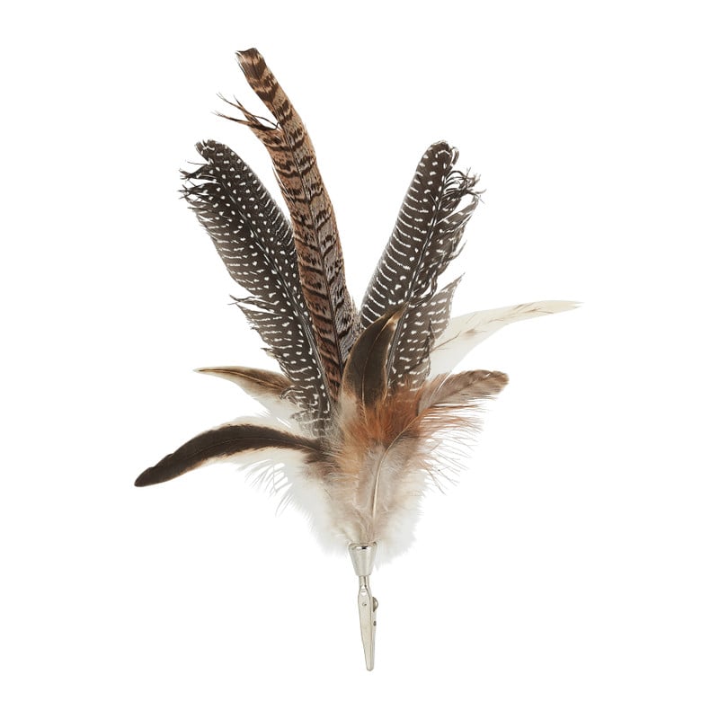 Veren op clip - naturel - diverse varianten