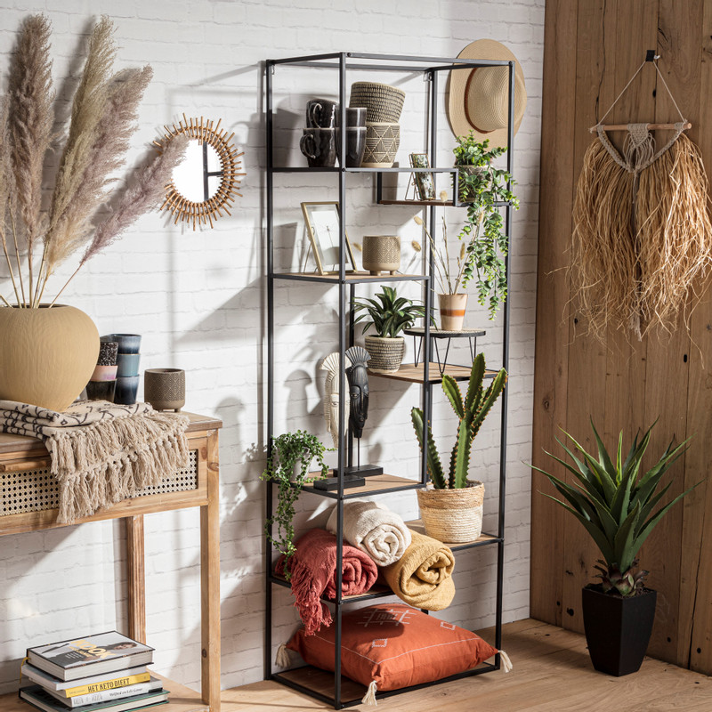 Wandhanger raffia - 36x67 cm