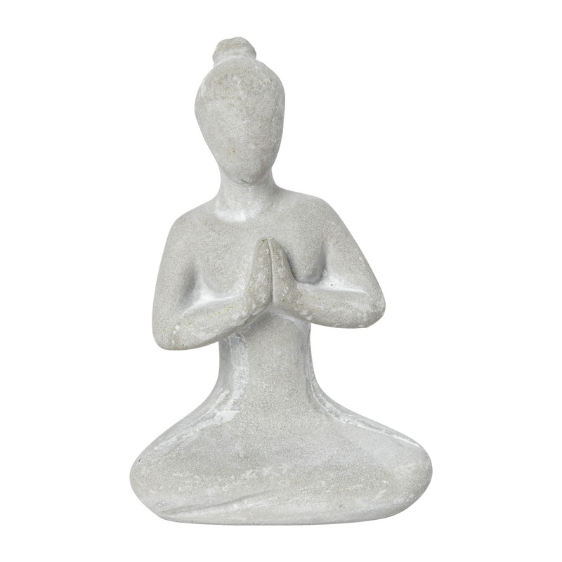 Beeldje yoga - diverse varianten - 9x5.7x3.3 cm