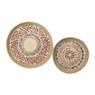 Wand deco rond - set van 2 