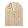 Deco regenboog - hout - 24x32x1,5 cm
