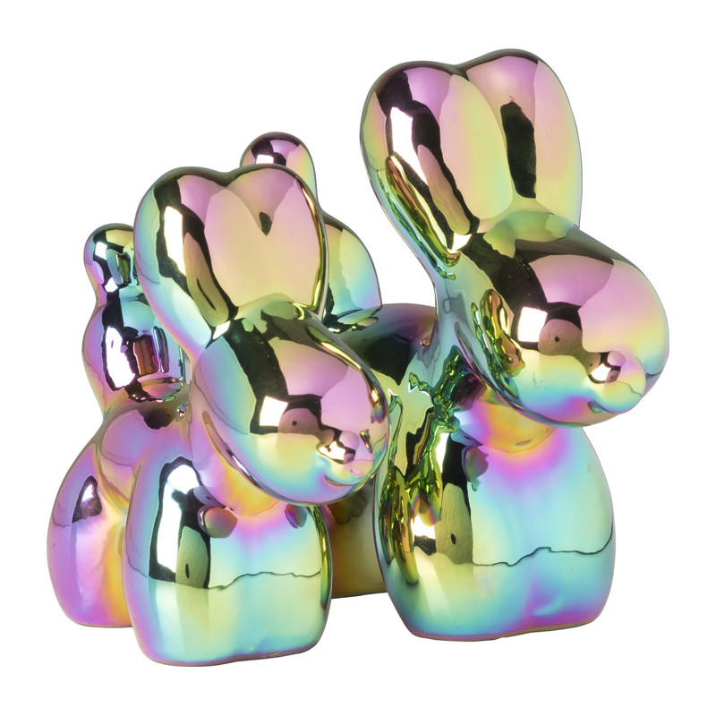 Ballon hond groot - multikleur -20.2x8x16.5 cm