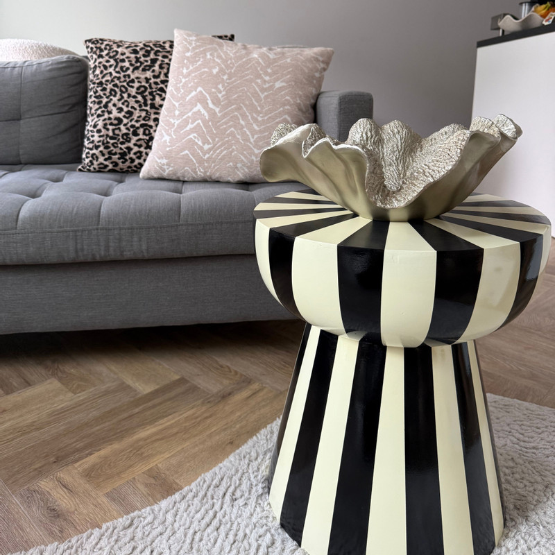 Schaal champagne - champagnekleur - 14x36x25 cm