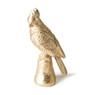 Vogel - goud - 9x6x19 cm 