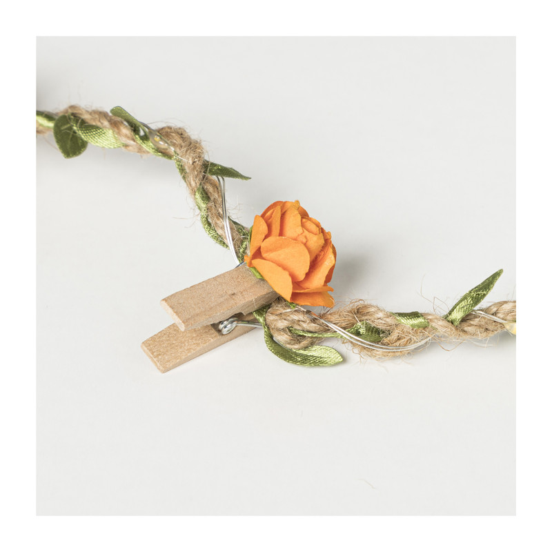 Led slinger touw met bloemen - diverse varianten - 120 cm