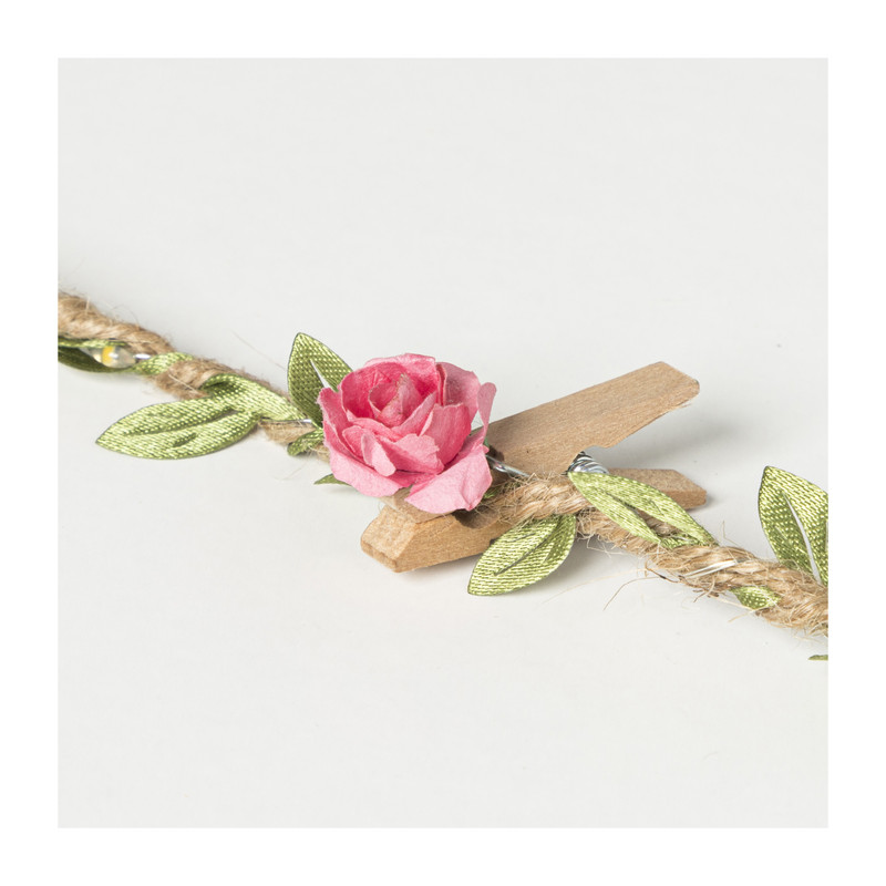 Led slinger touw met bloemen - diverse varianten - 120 cm