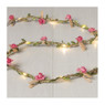 Led slinger touw met bloemen - diverse varianten - 120 cm