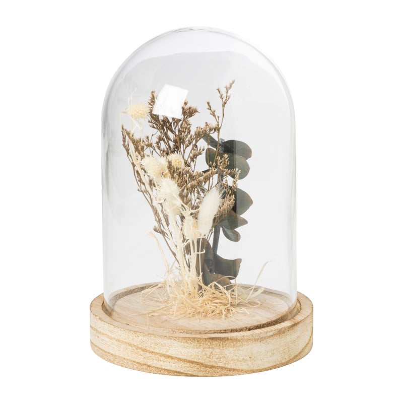 Stolp droogbloem lagurus - naturel - diverse varianten